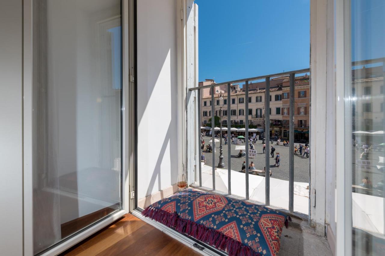 Apartament NEW! Amazing Piazza Navona View Rzym Zewnętrze zdjęcie