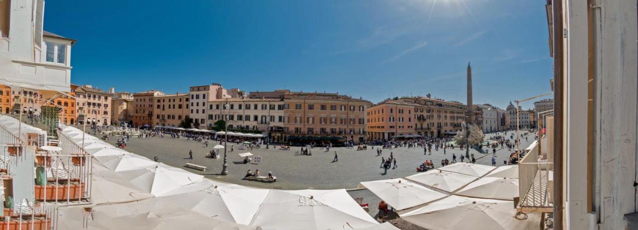 Apartament NEW! Amazing Piazza Navona View Rzym Zewnętrze zdjęcie