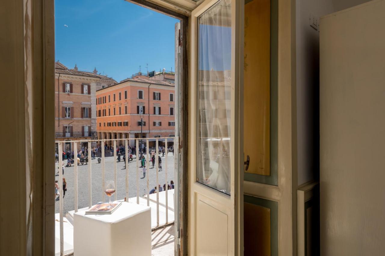 Apartament NEW! Amazing Piazza Navona View Rzym Zewnętrze zdjęcie